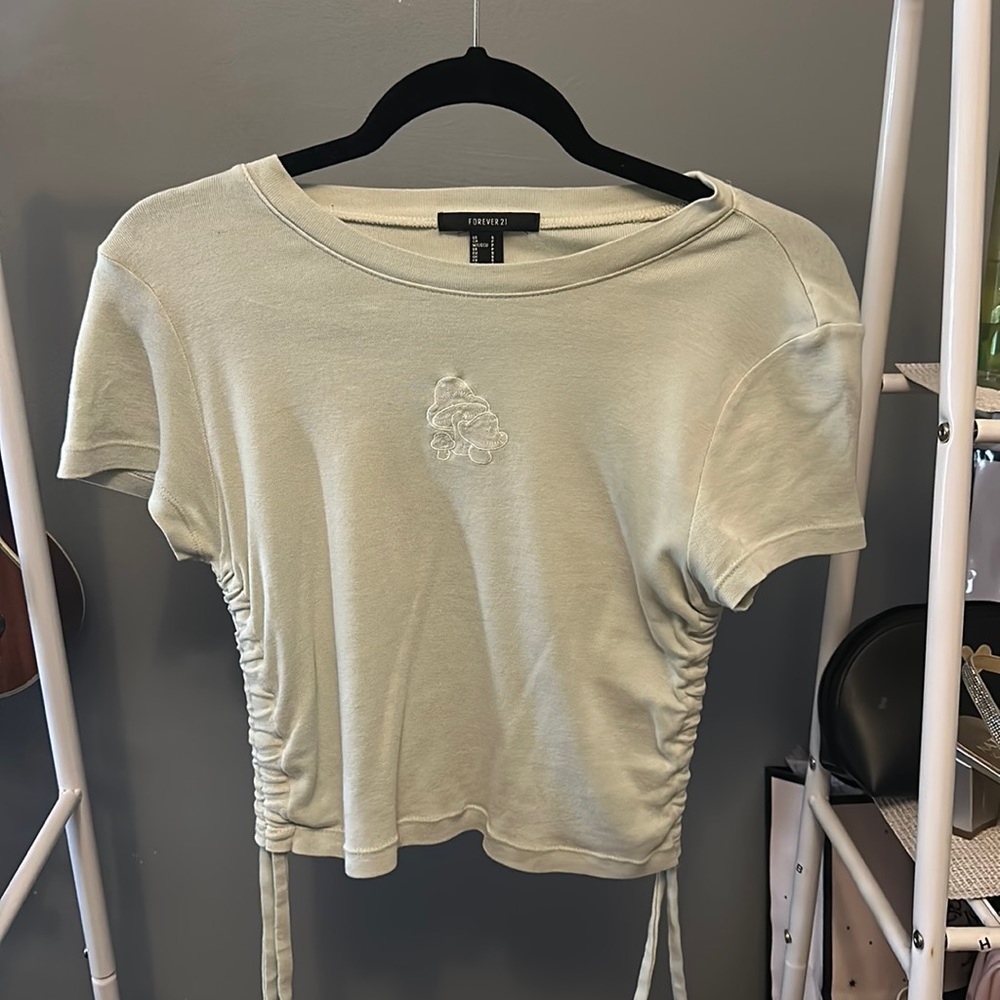 Forever 21 green top